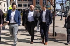 March 1, 2024: Sen. Miller Tours Downtown Allentown with DCED Secretary Rick Siger, Discussing the Main Street Matters Program Proposal