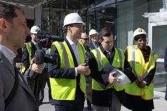 March 1, 2024: Sen. Miller Tours Downtown Allentown with DCED Secretary Rick Siger, Discussing the Main Street Matters Program Proposal