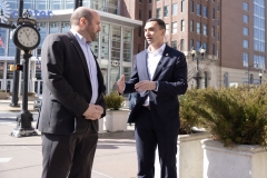 March 1, 2024: Sen. Miller Tours Downtown Allentown with DCED Secretary Rick Siger, Discussing the Main Street Matters Program Proposal
