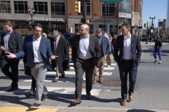 Marzo 1, 2024: Sen. Miller Tours Downtown Allentown with DCED Secretary Rick Siger, Discussing the Main Street Matters Program Proposal