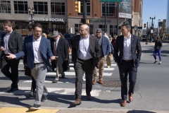 March 1, 2024: Sen. Miller Tours Downtown Allentown with DCED Secretary Rick Siger, Discussing the Main Street Matters Program Proposal