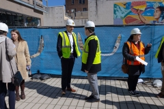 March 1, 2024: Sen. Miller Tours Downtown Allentown with DCED Secretary Rick Siger, Discussing the Main Street Matters Program Proposal
