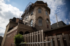 September 11, 2023: Sen. Miller Tours Local Blighted Properties, Talks Revitalization with DCED Deputy Secretary Vilello