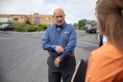 September 11, 2023: Sen. Miller Tours Local Blighted Properties, Talks Revitalization with DCED Deputy Secretary Vilello