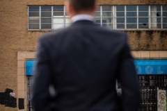 September 11, 2023: Sen. Miller Tours Local Blighted Properties, Talks Revitalization with DCED Deputy Secretary Vilello