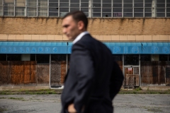 September 11, 2023: Sen. Miller Tours Local Blighted Properties, Talks Revitalization with DCED Deputy Secretary Vilello