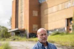 September 11, 2023: Sen. Miller Tours Local Blighted Properties, Talks Revitalization with DCED Deputy Secretary Vilello