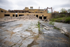 April 19, 2024: Senator Miller visits the Lehigh Valley Dairy site to view the demolition progress.