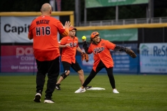 September 26, 2023: Senator Nick Miller participates in the 2023 Capitol All-Stars charitable, legislative softball game to fight hunger in Pennsylvania.