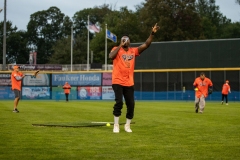 September 26, 2023: Senator Nick Miller participates in the 2023 Capitol All-Stars charitable, legislative softball game to fight hunger in Pennsylvania.