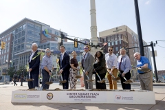 Center Square Plaza Groundbreaking