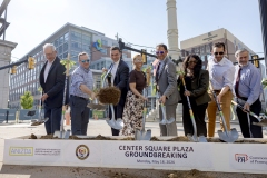 Center Square Plaza Groundbreaking