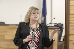 February 14, 2024: Senator Miller and Bath Mayor Fiorella Reginelli Mirabito host a Coffee & Conversation.
