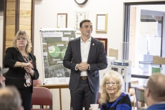 February 14, 2024: Senator Miller and Bath Mayor Fiorella Reginelli Mirabito host a Coffee & Conversation.