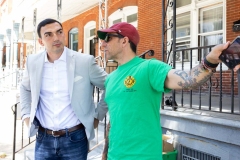 June 8, 2024: Joined by Allentown Fire Chief Efrain Agosto and Mayor Matt Tuerk, Sen. Miller yesterday held a Community Fire Drill on Allen St. in Allentown, helping local residents better prepare for fire emergencies by checking smoke detectors and making evacuation plans.