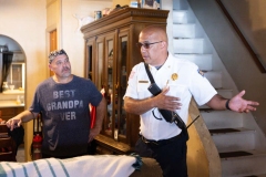 June 8, 2024: Joined by Allentown Fire Chief Efrain Agosto and Mayor Matt Tuerk, Sen. Miller yesterday held a Community Fire Drill on Allen St. in Allentown, helping local residents better prepare for fire emergencies by checking smoke detectors and making evacuation plans.