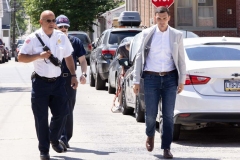 June 8, 2024: Joined by Allentown Fire Chief Efrain Agosto and Mayor Matt Tuerk, Sen. Miller yesterday held a Community Fire Drill on Allen St. in Allentown, helping local residents better prepare for fire emergencies by checking smoke detectors and making evacuation plans.