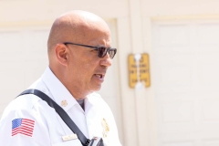 June 8, 2024: Joined by Allentown Fire Chief Efrain Agosto and Mayor Matt Tuerk, Sen. Miller yesterday held a Community Fire Drill on Allen St. in Allentown, helping local residents better prepare for fire emergencies by checking smoke detectors and making evacuation plans.