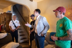 June 8, 2024: Joined by Allentown Fire Chief Efrain Agosto and Mayor Matt Tuerk, Sen. Miller yesterday held a Community Fire Drill on Allen St. in Allentown, helping local residents better prepare for fire emergencies by checking smoke detectors and making evacuation plans.
