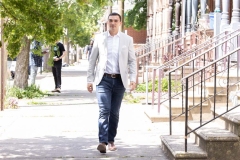 June 8, 2024: Joined by Allentown Fire Chief Efrain Agosto and Mayor Matt Tuerk, Sen. Miller yesterday held a Community Fire Drill on Allen St. in Allentown, helping local residents better prepare for fire emergencies by checking smoke detectors and making evacuation plans.