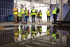 July 27, 2023: Senator Nick Miller toured the construction site of the new Da Vinci Science Museum in downtown Allentown Thursday. The new museum will bring even more families to the area and it will provide opportunities for local students in the Allentown School District. The senator looks forward to continuing to see the progress until the museum opens in the spring.
