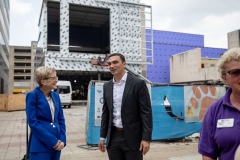 July 27, 2023: Senator Nick Miller toured the construction site of the new Da Vinci Science Museum in downtown Allentown Thursday. The new museum will bring even more families to the area and it will provide opportunities for local students in the Allentown School District. The senator looks forward to continuing to see the progress until the museum opens in the spring.
