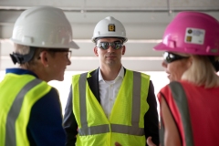 July 27, 2023: Senator Nick Miller toured the construction site of the new Da Vinci Science Museum in downtown Allentown Thursday. The new museum will bring even more families to the area and it will provide opportunities for local students in the Allentown School District. The senator looks forward to continuing to see the progress until the museum opens in the spring.