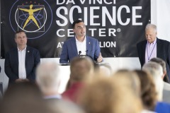 May 21, 2024: Sen. Miller participated tonight in a tour and opening ceremonies at the Da Vinci Science Center, a state-of-the-art, hands-on STEAM learning center in the heart of Allentown.