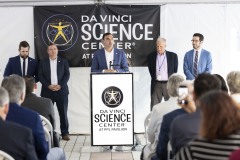 May 21, 2024: Sen. Miller participated tonight in a tour and opening ceremonies at the Da Vinci Science Center, a state-of-the-art, hands-on STEAM learning center in the heart of Allentown.