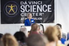 May 21, 2024: Sen. Miller participated tonight in a tour and opening ceremonies at the Da Vinci Science Center, a state-of-the-art, hands-on STEAM learning center in the heart of Allentown.