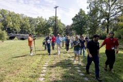 August 14, 2025: Senator Nick Miller Leads Walking Tour Showcasing Progress on the MLK Trail Connectivity Project