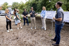 August 14, 2025: Senator Nick Miller Leads Walking Tour Showcasing Progress on the MLK Trail Connectivity Project