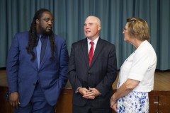 August 4, 2023: Sens. Miller and Flynn today joined Gov. Josh Shapiro at the United Community Center in Scranton for the signing of HB1100 which creates the first expansion of the Property Tax and Rent Rebate Program in more than 15 years.