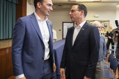 August 4, 2023: Sens. Miller and Flynn today joined Gov. Josh Shapiro at the United Community Center in Scranton for the signing of HB1100 which creates the first expansion of the Property Tax and Rent Rebate Program in more than 15 years.