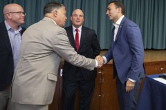 August 4, 2023: Sens. Miller and Flynn today joined Gov. Josh Shapiro at the United Community Center in Scranton for the signing of HB1100 which creates the first expansion of the Property Tax and Rent Rebate Program in more than 15 years.