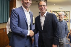 August 4, 2023: Sens. Miller and Flynn today joined Gov. Josh Shapiro at the United Community Center in Scranton for the signing of HB1100 which creates the first expansion of the Property Tax and Rent Rebate Program in more than 15 years.