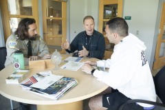 May 17, 2023: Sen. Miller hiked the trails around Jacobsburg Environmental Education Center in Bushkill Township, Northampton County with Lorne Possinger, DCNR Northeast Regional Recreation and Conservation Manager and Rob Neitz, Jacobsburg park manager.
