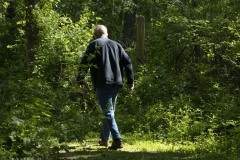 May 17, 2023: Sen. Miller hiked the trails around Jacobsburg Environmental Education Center in Bushkill Township, Northampton County with Lorne Possinger, DCNR Northeast Regional Recreation and Conservation Manager and Rob Neitz, Jacobsburg park manager.