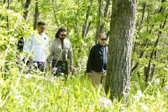 May 17, 2023: Sen. Miller hiked the trails around Jacobsburg Environmental Education Center in Bushkill Township, Northampton County with Lorne Possinger, DCNR Northeast Regional Recreation and Conservation Manager and Rob Neitz, Jacobsburg park manager.