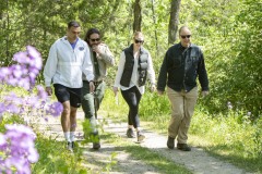 May 17, 2023: Sen. Miller hiked the trails around Jacobsburg Environmental Education Center in Bushkill Township, Northampton County with Lorne Possinger, DCNR Northeast Regional Recreation and Conservation Manager and Rob Neitz, Jacobsburg park manager.