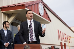 November 14, 2025: Sen. Nick Miller and Rep. Schlossberg Commemorate Farmers Market Renovations with Official Ribbon Cutting and On-Site Constituent Services