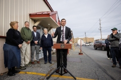 November 14, 2025: Sen. Nick Miller and Rep. Schlossberg Commemorate Farmers Market Renovations with Official Ribbon Cutting and On-Site Constituent Services