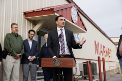 November 14, 2025: Sen. Nick Miller and Rep. Schlossberg Commemorate Farmers Market Renovations with Official Ribbon Cutting and On-Site Constituent Services