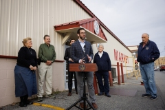 November 14, 2025: Sen. Nick Miller and Rep. Schlossberg Commemorate Farmers Market Renovations with Official Ribbon Cutting and On-Site Constituent Services