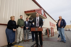 November 14, 2025: Sen. Nick Miller and Rep. Schlossberg Commemorate Farmers Market Renovations with Official Ribbon Cutting and On-Site Constituent Services