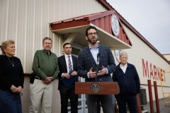November 14, 2025: Sen. Nick Miller and Rep. Schlossberg Commemorate Farmers Market Renovations with Official Ribbon Cutting and On-Site Constituent Services