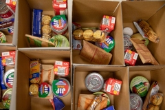 November 21, 2023: Sen. Miller Packing Food Boxes at Meals on Wheels of the Greater Lehigh Valley.