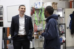 February 23, 2024: Sen. Miller visited the Allentown facility where entrepreneur Russell Fletcher has been bottling his growing line of Mishka Premium Vodka. The 15-year-old company endured the pandemic bottling hand sanitizer and is now poised, with nationwide distribution, to sextuple its operation in a new facility also located in Allentown.  