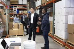 February 23, 2024: Sen. Miller visited the Allentown facility where entrepreneur Russell Fletcher has been bottling his growing line of Mishka Premium Vodka. The 15-year-old company endured the pandemic bottling hand sanitizer and is now poised, with nationwide distribution, to sextuple its operation in a new facility also located in Allentown.  