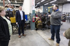 April 18, 2024: Sen. Miller toured Pennsylvania College of Technology’s Williamsport-area campuses.